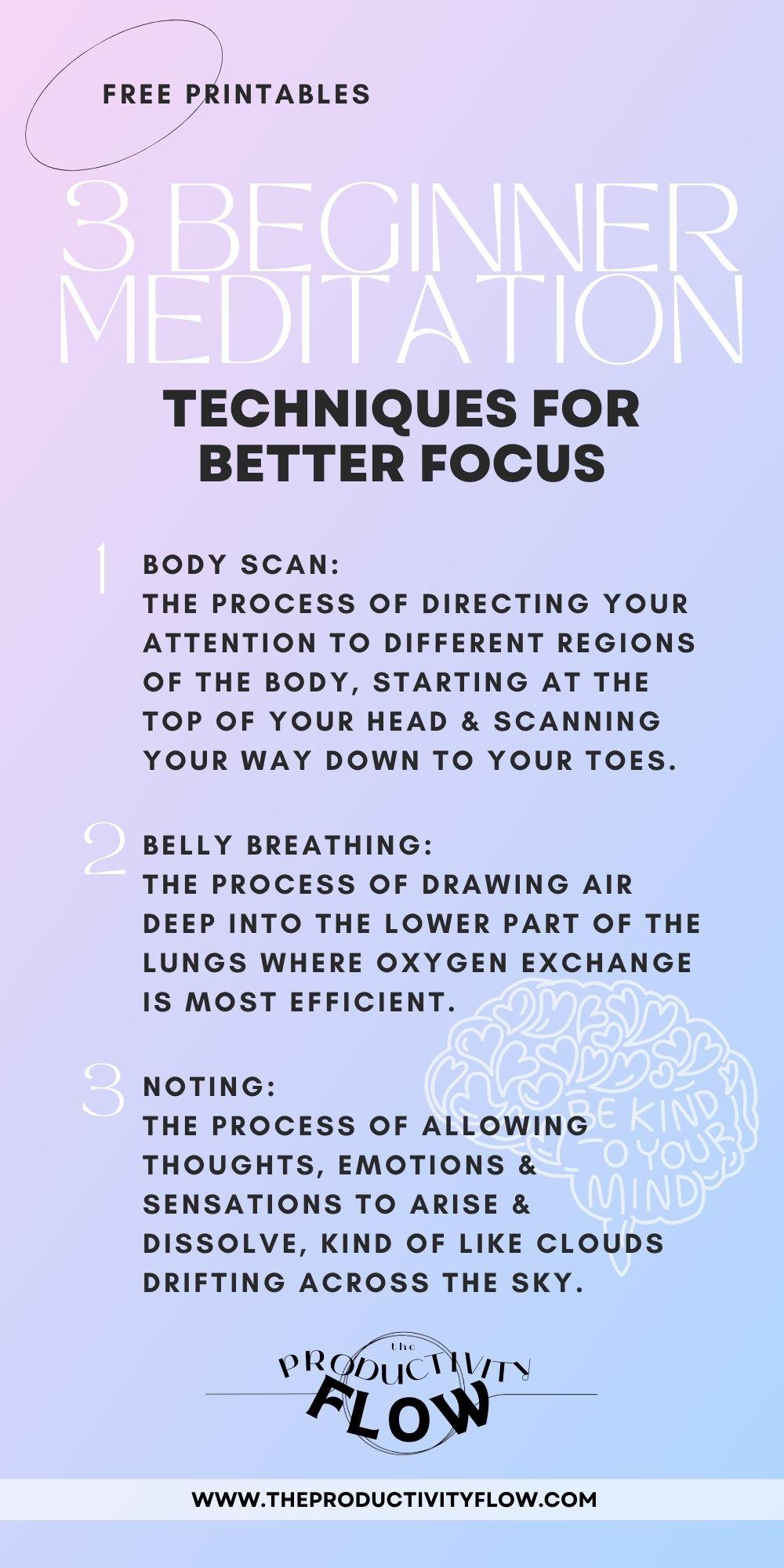 Building Endurance with Meditation Techniques