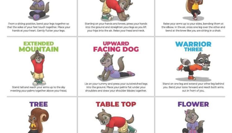 Fun and easy yoga poses for kids to try at home