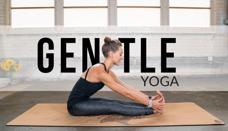 Gentle yoga for pregnancy nausea relief